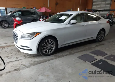 2017 Genesis G80 3.8 z USA, uszkodzony, nr VIN KMHGN4JEXHU176572